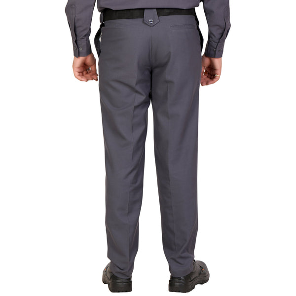 Grey security guard pant – back view