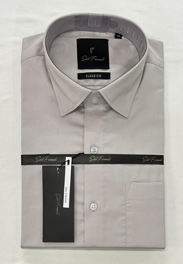Men's Giza Cotton Formal Shirt – Grey – view 1