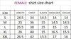 Women's PC Formal Shirt – White – size chart