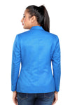 Women's slim fit TR blazer – Light Blue – view 7