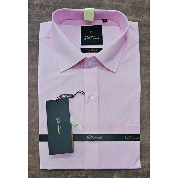 Men's Cotton Fil-a-Fil Formal Shirt – Pink