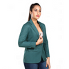 Women's slim fit TR blazer – Bottle Green – view 4