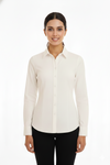 Women's Lycra Formal Shirt – White – view 1