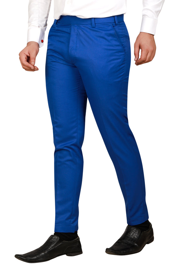 Men's TR Formal Trouser – Royal Blue – view 2