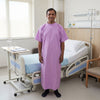 Patient Gown – Lavender, front