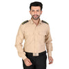 Beige security guard shirt for men