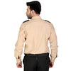 Beige security guard shirt for men