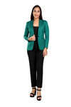 Women's slim fit TR blazer – Sea Green – view 1