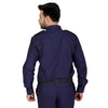 Navy blue security guard shirt for men
