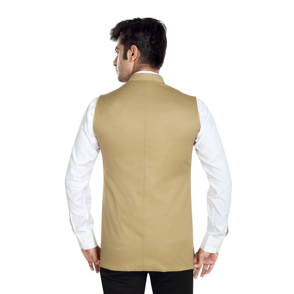 Men's TR Nehru Jacket – Beige
