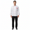 White & Red chef coat – view 1