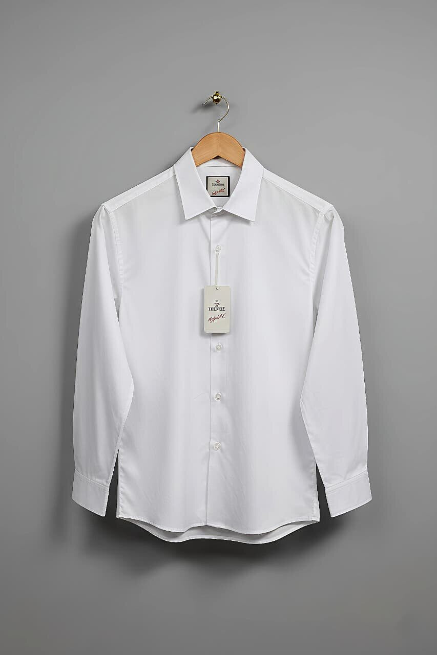 Men's Anti-Stain Formal Shirt – White - Front