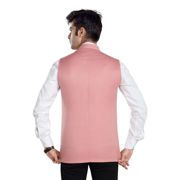 Men's TR Nehru Jacket – Blossom Pink