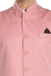 Men's Blossom Pink TR Nehru jacket – view 4