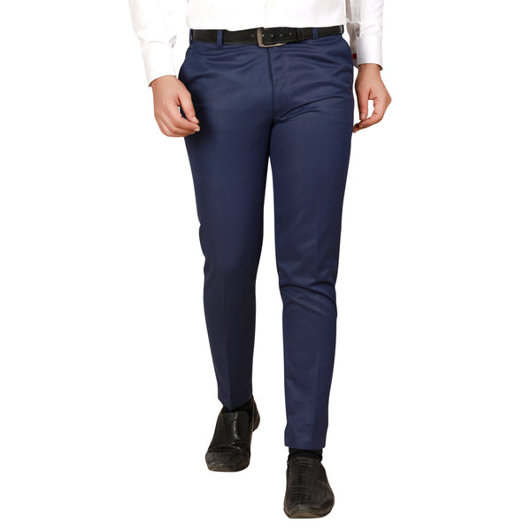 Men's TR Formal Trouser – Navy Blue