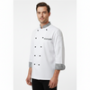 White & Black Checks chef coat – view 2
