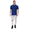 Royal Blue polo T-shirt (100% cotton) – full body view