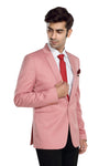 Men's slim fit TR blazer – Blossom Pink – view 3
