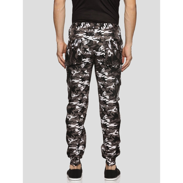 White camouflage security pant – back view