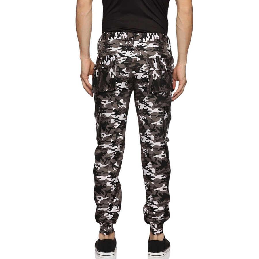 Camouflage Security Pant – White - Back