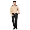 Beige security guard shirt for men