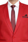Men's slim fit TR blazer – Red – view 6
