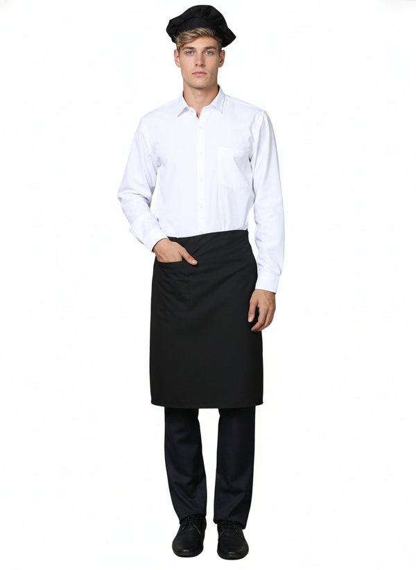 Half Service Apron – Black