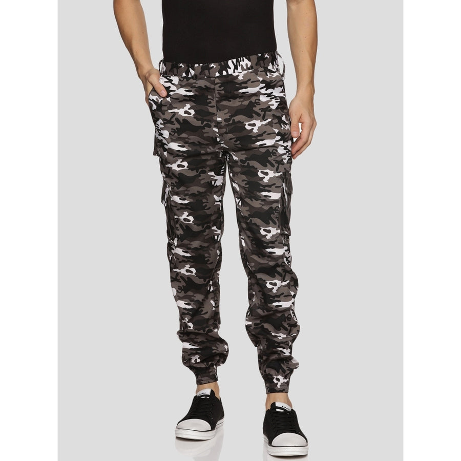 Camouflage Security Pant – White - Front