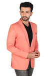 Men's slim fit TR blazer – Peach – view 4