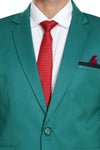 Men's slim fit TR blazer – Sea Green – view 6