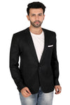Men's slim fit TR blazer – Metal Black – view 1