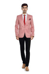 Men's slim fit TR blazer – Blossom Pink – view 7