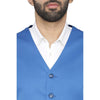 Men's Slim Fit TR Waistcoat – Light Blue
