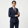 Women's corporate blazer – Navy Blue – view 2