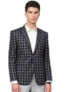 Men's slim fit check blazer – view 4