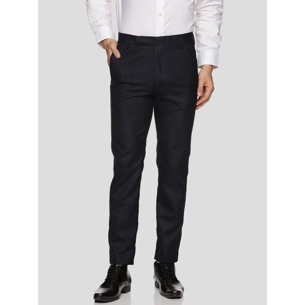 Men's Full Belt Formal Pant – Navy Blue