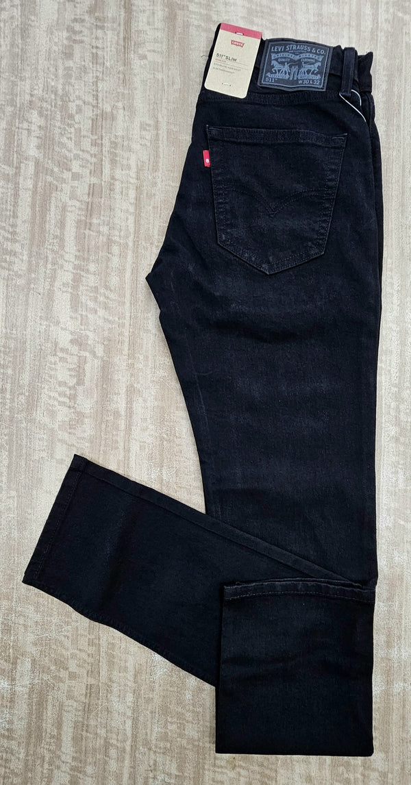 Men's 511 Slim Fit Stretch Jeans – Jet Black – view 1