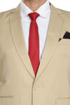 Men's slim fit TR blazer – Cream – view 5