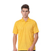 GC 201 Honeycomb Polo T-Shirt Golden Yellow – front