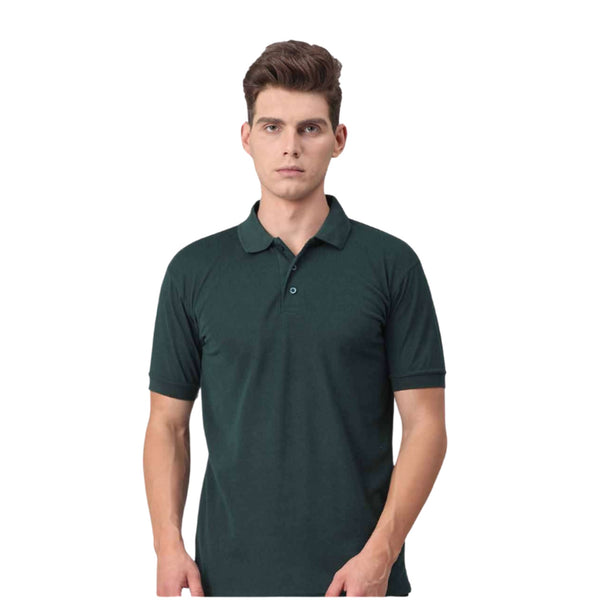 GC 301 Spun Matty Polo T-Shirt – Bottle Green