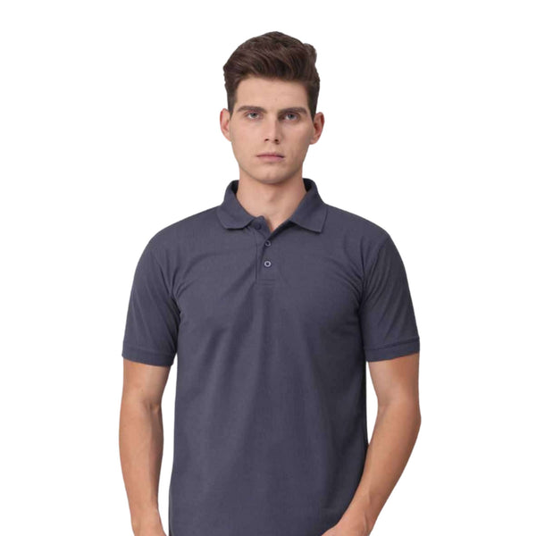 GC 301 Spun Matty Polo T-Shirt – Dark Grey