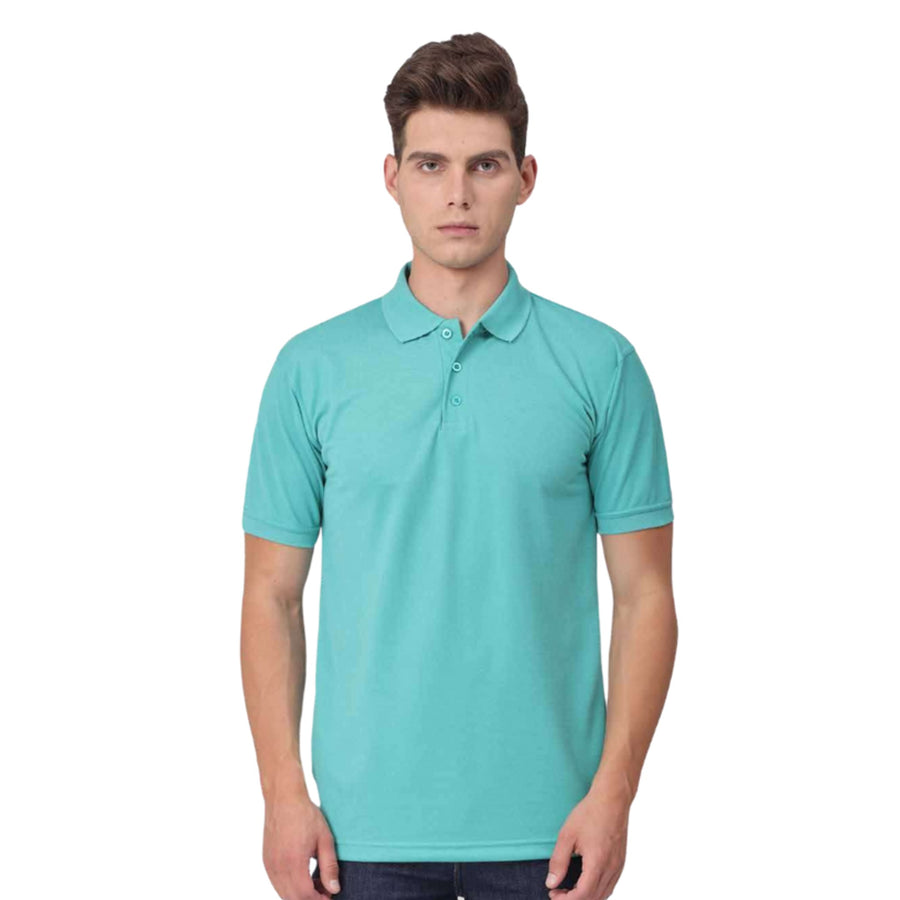 GC 301 Spun Matty Polo T-Shirt – Sea Green - Front