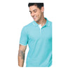 GC 401 PC Pique Tipping Polo T-Shirt – Sea Green – Front