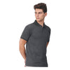 GC 501 Bio-Washed Cotton Polo T-Shirt – Charcoal – Front