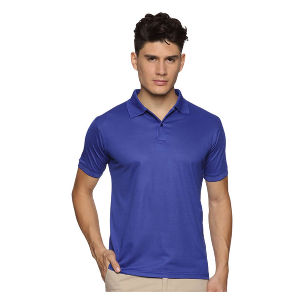 GC 901 Oxy-Knit Dri-Fit Polo T-Shirt – Royal Blue – Front