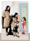 Malgudi Silk uniform saree Beige Black D.No 2433 (view 2)