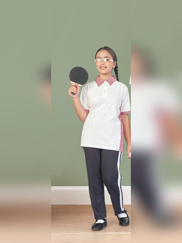 School House T-Shirt & Track Pant Set – Red (HS-2002)