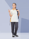 School House T-Shirt & Track Pant Set – Yellow (HS-2002)