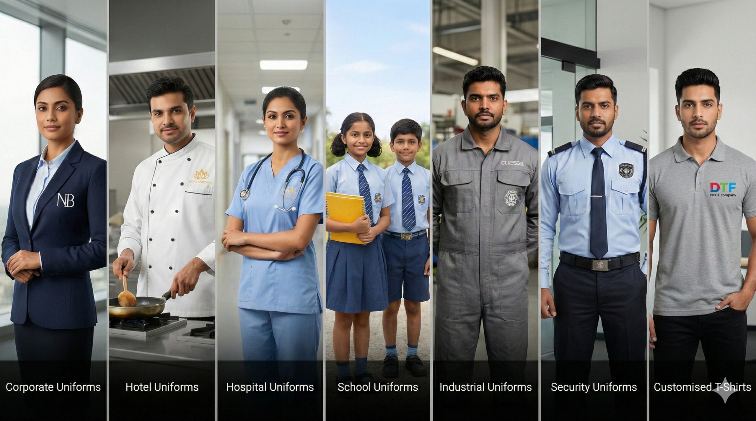 Premium Uniforms Built to Last